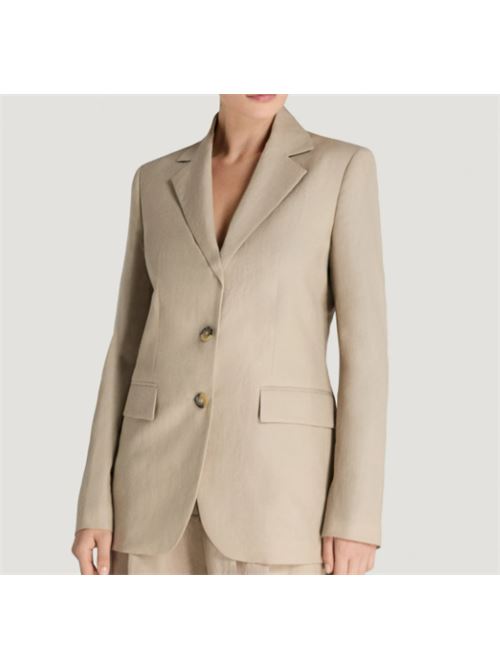 GIACCA IN LANA E LINO PT TORINO | 3FMP110TOR.SU890040 Beige freddo